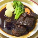 ダイニングカー　寝台特急　カシオペア - ビーフシチュー単品(アップ)