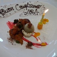 クイントカント - お誕生日プレート(≧▽≦)