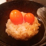 熊の焼鳥106 - 〆　熊のたまごかけご飯