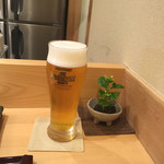 Teuchi soba shouchiku an masukawa - ビールはプレモル