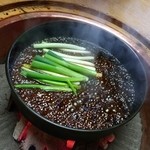 柿安 - 林種男さん作九条ネギ