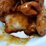 柿安 - やすこちゃんの下に大根おろし