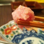 熊の焼鳥106 - 鶏刺し１２種盛　つくねリフト