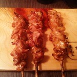 熊の焼鳥106 - 焼物　ハラミ