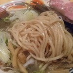 麺ハウス こもれ美 - 自家製麺？低加水ストレート