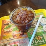 フレッシュネスバーガー - アイスコーヒー美味いです！