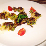 シシリヤ - エリンギのニンニクパセリバター焼き