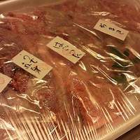 大和榛原牛 うし源 本店 - 綺麗にカットされたお肉