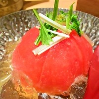 江戸前肉割烹 宮下 - 出汁トマト　ジュレ掛け