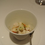 リストランテ カノフィーロ - 真ダコとセロリ、フレッシュトマトのソース