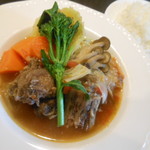 ステーキ・洋食のTANTO屋 - 骨付き牛テールのあっさり煮込み　2016.3