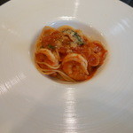 ステーキ・洋食のTANTO屋 - 追加オーダーのミニパスタ　2016.3