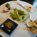 ステーキ・洋食のTANTO屋 - グルメセットの前菜プレート　2016.3