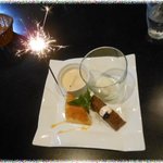 ステーキ・洋食のTANTO屋 - お誕生日バージョン　デザートプレート　2016.3