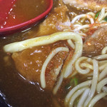 たけふく - カツカレー蕎麦③