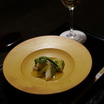 祇園 さゝ木 - イイダコ すだち風味