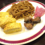 喫茶 百福 - おかわり〜  焼きそば大好き、だし巻き玉子薄味でおいしい☆ 
            