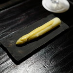 祇園 さゝ木 - 香川の白アスパラ