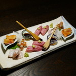 祇園 さゝ木 - 山口の赤貝、愛媛のマグロ