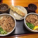 麺処 綿谷 - 牛肉ぶっかけ（ハーフ）_2016年3月