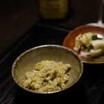 祇園 さゝ木 - 蟹炒飯
      こちらも今まで食べた炒飯で一番美味しかった