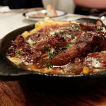 牛すじとトリッパとゴボウのトマトの煮込み