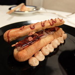 エル シロ - 鶏白レバームース エクレア仕立て