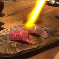 吉祥寺 三うら - 伊万里牛 A4 炙り握り
