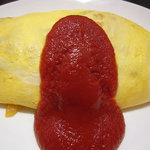 向井ベーコンのケチャップオムライス