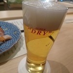 和海味処 いっぷく - 生ビール♪