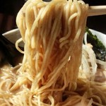 支那そば 無双庵 - 限定麺・無双のドロニボそば880円大盛80円増／28年3月