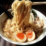 支那そば 無双庵 - 限定麺・無双のドロニボそば880円大盛80円増／28年3月