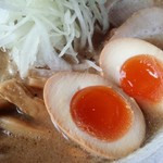 支那そば 無双庵 - 限定麺・無双のドロニボそば880円大盛80円増／28年3月
