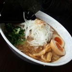 支那そば 無双庵 - 限定麺・燻製鰹のドロそば880円／28年3月