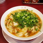 彩華ラーメン 八尾店 - サイカラーメン青ネギ入り小７６６円（税込）