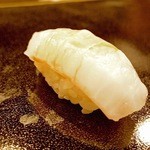 日本橋蛎殻町 すぎた - 平目エンガワ