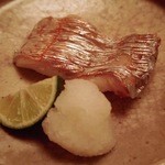 日本橋蛎殻町 すぎた - 東京湾太刀魚の塩焼き