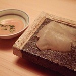 日本橋蛎殻町 すぎた - カワハギ〜肝タレ