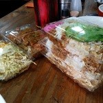 お食事処 ぼんち - お持ち帰りは５パック分でした