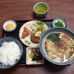 Kado san - うどん定食 770円