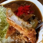 お食事処 ぼんち - カツもかなり厚みのあるもので食べ応え十分で美味しい