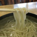 手打ちうどん そがわ - 麺はこんな感じ