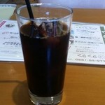 カフェ＆ごはん　くらくら - アイスコーヒー　ランチは＋￥80