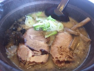 Ramen Gankutsuou - 焦がし味噌らーめん(750円)