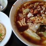 中国料理 興龍飯店 - ホイコーロ麺セット