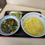 長生うどん - かきまぜうどん