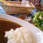 オールドリバー - 2016.3 カレー(ナン＋小ご飯)