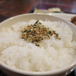 料理天国 いわた - わさびふりかけオンザライス