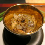 エクアトゥール - 28年2月　浅利と独活のフラン　ブラックペパー