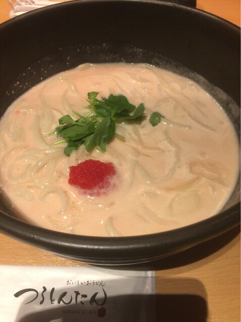 明太子クリームうどん美味しかった By タスケン つるとんたん Bis Tokyo 丸の内店 東京 うどん 食べログ